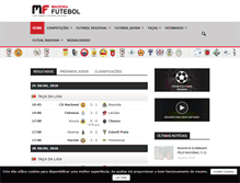 Tablet Screenshot of madeirafutebol.com